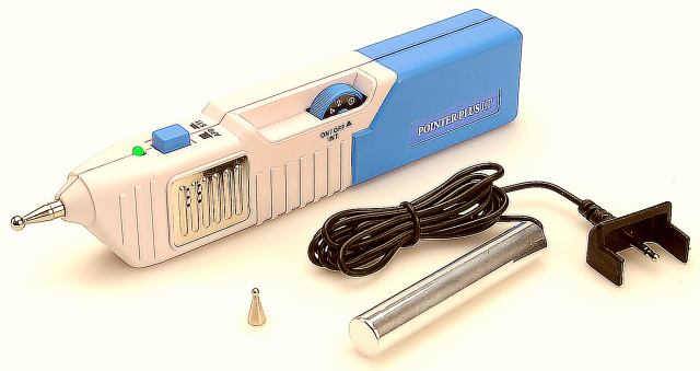 The Pointer Plus Acupuncture Stimulator is perfect for clinic or home electro acupuncture. treatments.