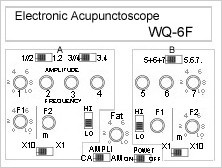 Electro Acupuncture, Electro Acupuncture Machine, WQ6-F Diagram,